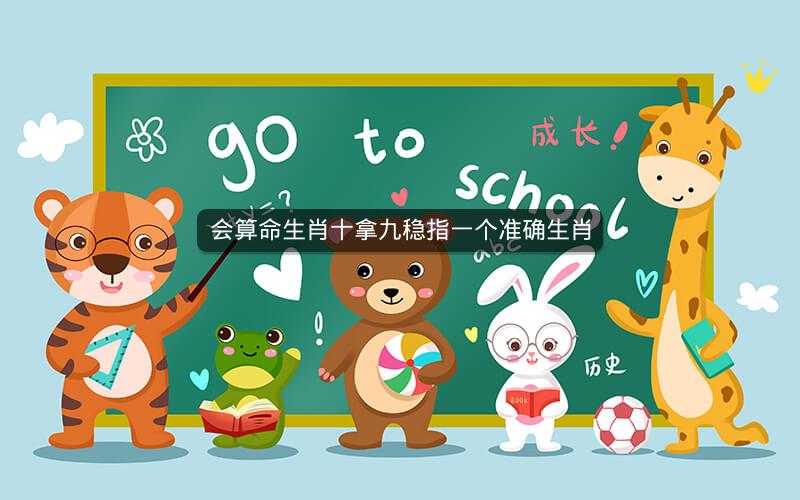 会算命生肖十拿九稳指一个准确生肖
