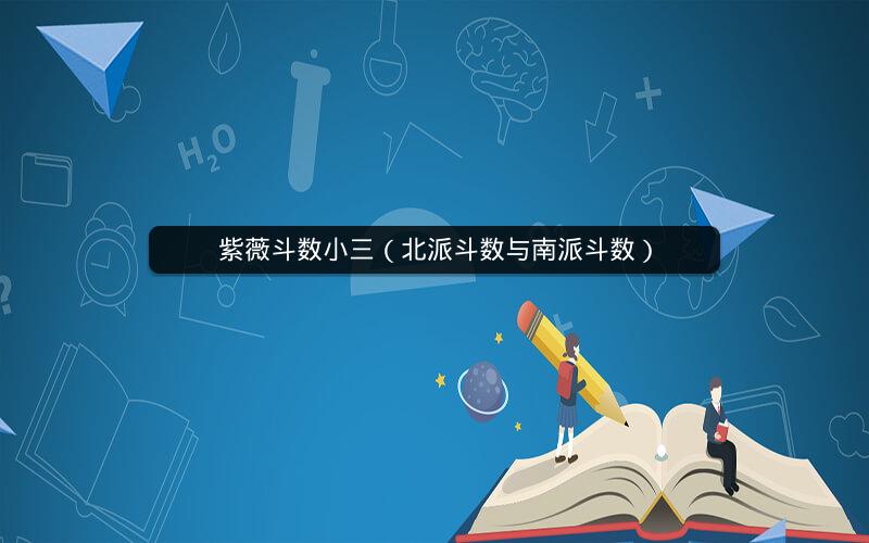 紫薇斗数小三(北派斗数与南派斗数) 紫薇斗数小三(北派斗数与南派斗数)