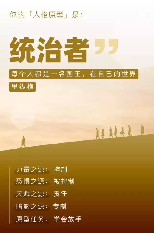 荣格12原型测试：哪一个才是100％最真实的你（荣格十二原型测试在线测试）