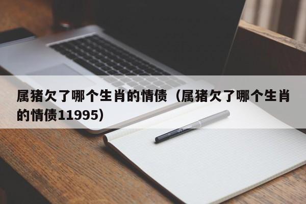 属猪欠了哪个生肖的情债(属猪欠了哪个生肖的情债11995)