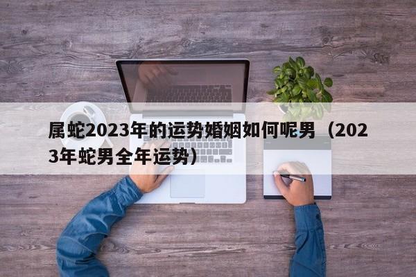属蛇2023年的运势婚姻如何呢男（2023年蛇男全年运势）