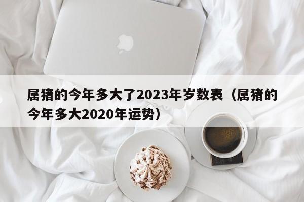 属猪的今年多大了2023年岁数表（属猪的今年多大2020年运势）