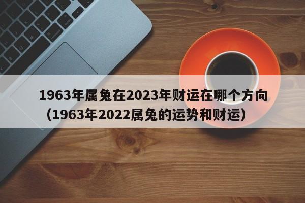 1963年属兔在2023年财运在哪个方向（1963年2022属兔的运势和财运）