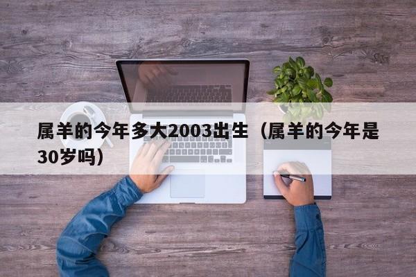 属羊的今年多大2003出生（属羊的今年是30岁吗）