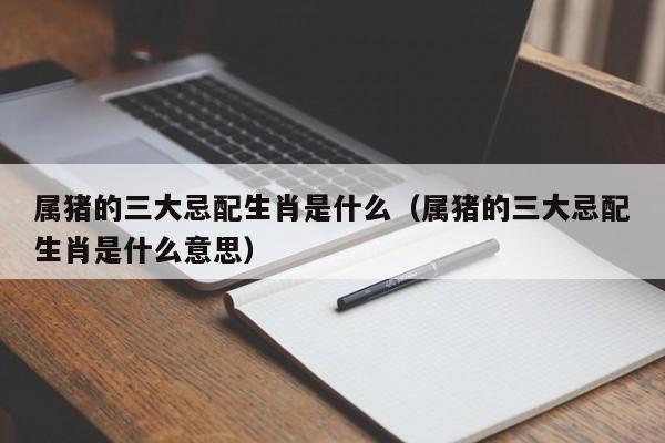 属猪的三大忌配生肖是什么（属猪的三大忌配生肖是什么意思）