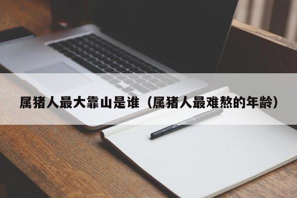 属猪人最大靠山是谁（属猪人最难熬的年龄）