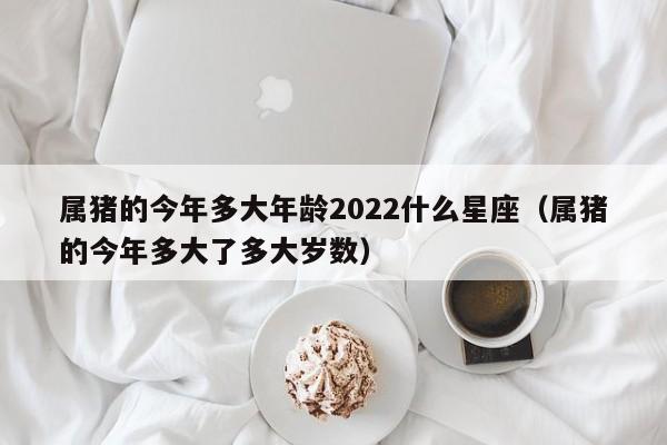 属猪的今年多大年龄2022什么星座（属猪的今年多大了多大岁数）