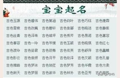 今年取名字带什么字好 才高八斗起名推荐jin哪个字适合取名