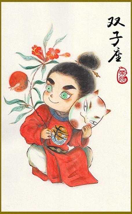 十二星座春天爱情运势图-20岁的白羊座和30岁的白羊座