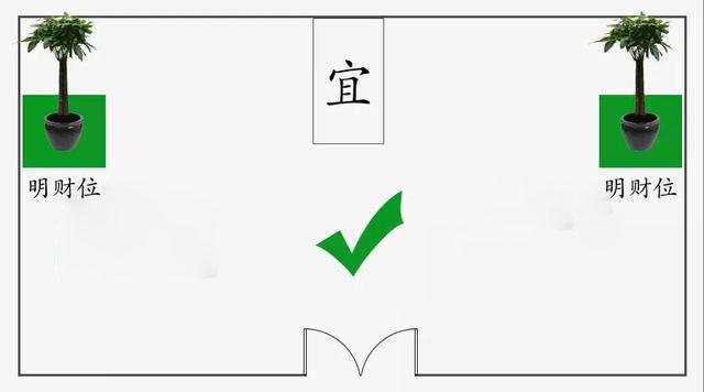 家中摆件有什么讲究 发财树要放在财位-客厅摆放招财树好还是发财树好