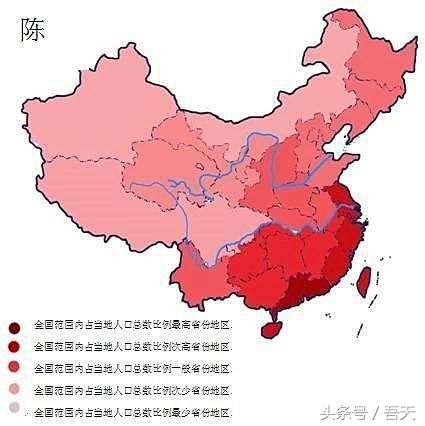 百家姓起名：陈姓起名大全-中国前七大姓排名