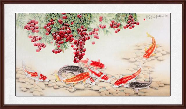 客厅西墙挂什么招财 画品-电视墙上可以挂什么字画