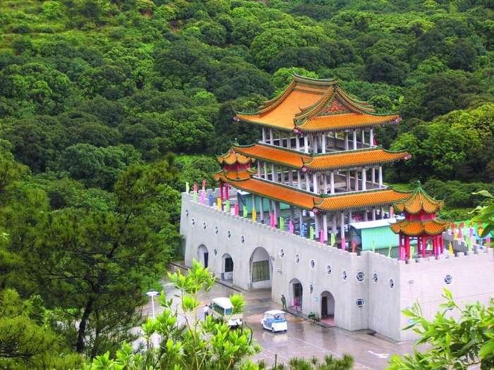 古典建筑大门上的飞檐，有什么风水作用-俯拍云烟是什么意思