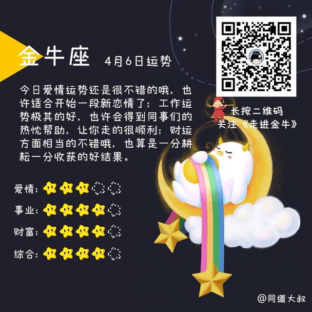4月星座每日运势4月9号什么星座男